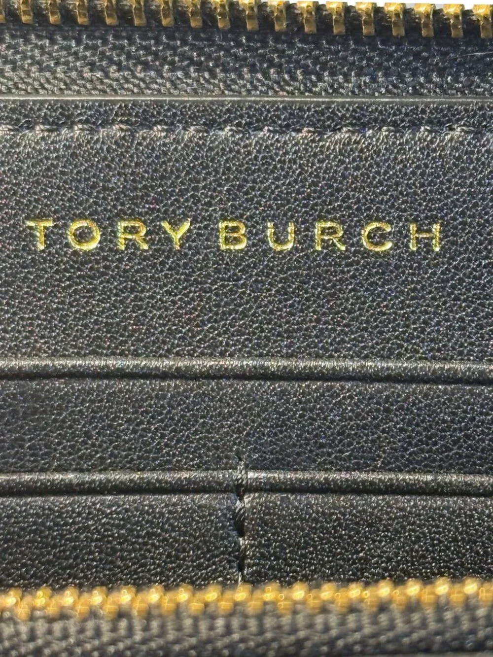 Tory Burch Robinson Tortoise-Shell Print Patent Leather Zip Around Wallet